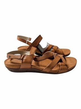 Baretraps Jordyn Caramel Tan Strappy Sandals Women’s SHOES Size 9 M NIB